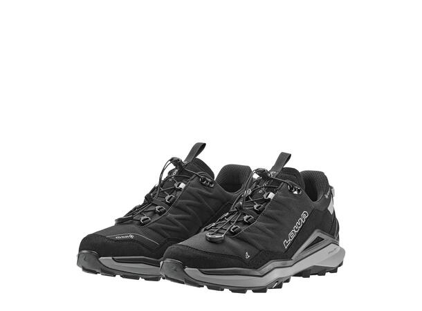 LOWA MADDOX PRO GTX LO SL Svart/Grå 11 Vandringssko med snabbsörning 