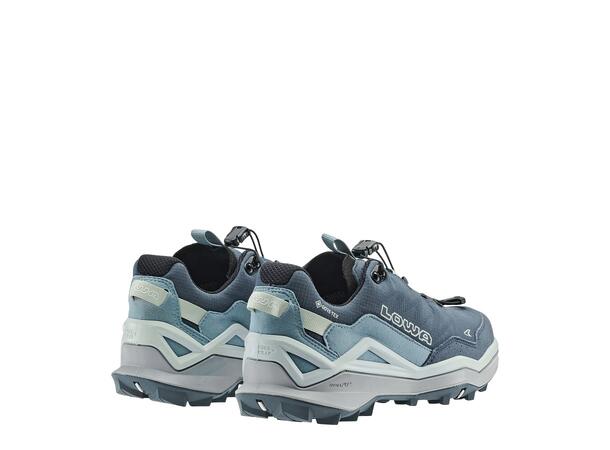 LOWA MADDOX PRO GTX LO SL WS Blå 4 Vandringssko med snabbsnörning dam 