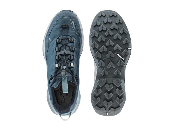 LOWA MADDOX PRO GTX LO SL WS Blå 4 Vandringssko med snabbsnörning dam 