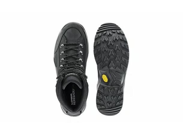 LOWA RENEGADE EVO GTX MID Mörkbrun 10,5 Vandringskänga med Gore-Tex 