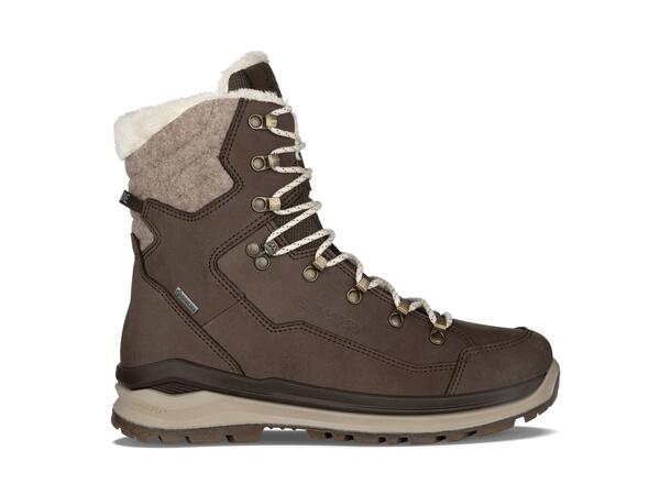 LOWA RENEGADE EVO ICE 2 GTX WS Brun 4 Varm vinterkänga med Gore-Tex dam 