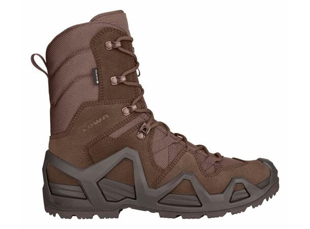 LOWA ZEPHYR GTX HI TF Mörkbrun 9 Hög jakt- & militärkänga med Gore-Tex 
