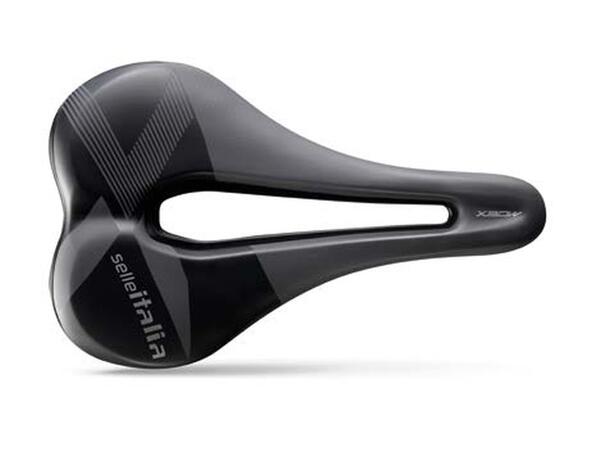 SELLE X-BOW TI316 SUPERFLOW Svart L3 Selle Italia sadel MTB och E-MTB 