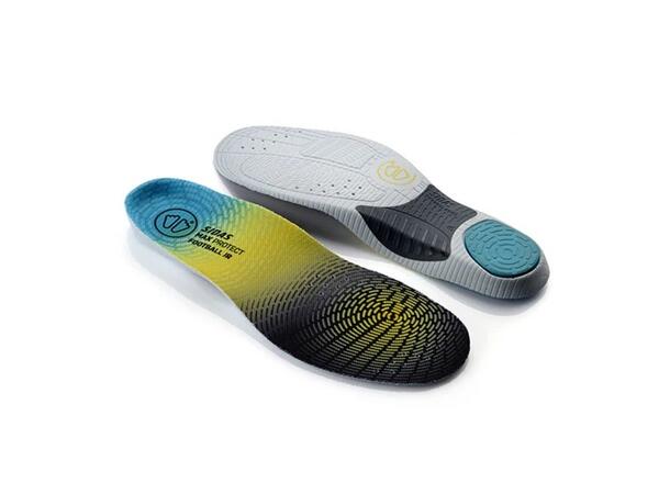 SIDAS MAX PROTECT FOOTBALL JR Svart XXXS Iläggssulor för fotboll 