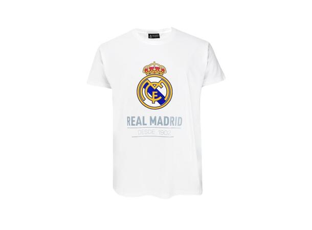 ST Real Madrid Cotton Tee 89 Jr Vit 6 Real Madrid t-shirt junior 