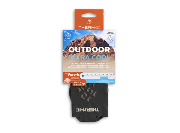 THERM-IC OUTDOOR UL.COOL ANKLE Blå 39-41 Vandringsstrumpor 