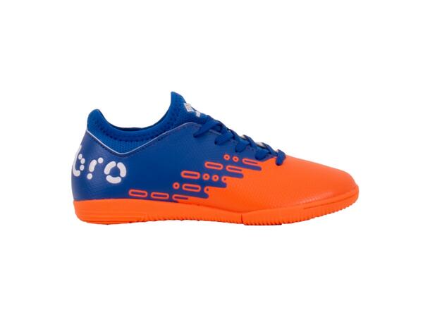 UMBRO Cypher IC Jr Orange/Blå 35 Barnsko med snörning (indoor) 
