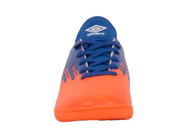 UMBRO Cypher IC Jr Orange/Blå 35 Barnsko med snörning (indoor) 