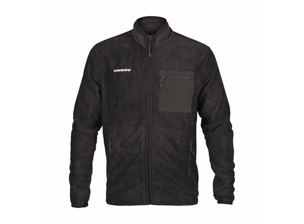 UMBRO Fleece Jacket Svart S Fleecejacka herr 