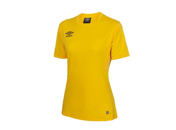 UMBRO Liga SS Jersey W Gul 42 Matchtröja kort ärm dam 