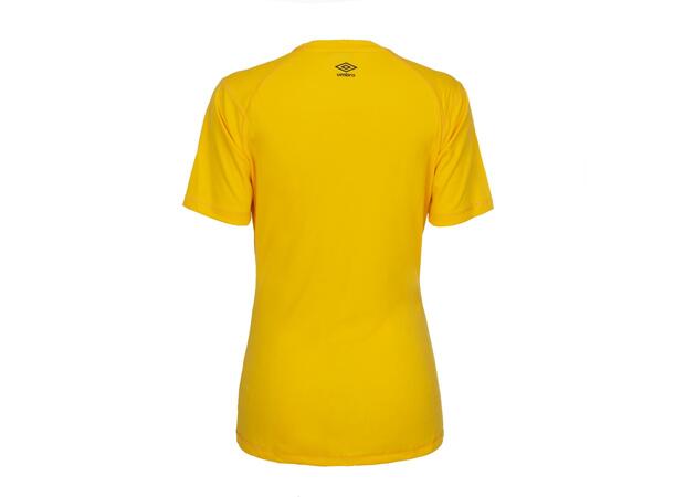 UMBRO Liga SS Jersey W Gul 42 Matchtröja kort ärm dam 