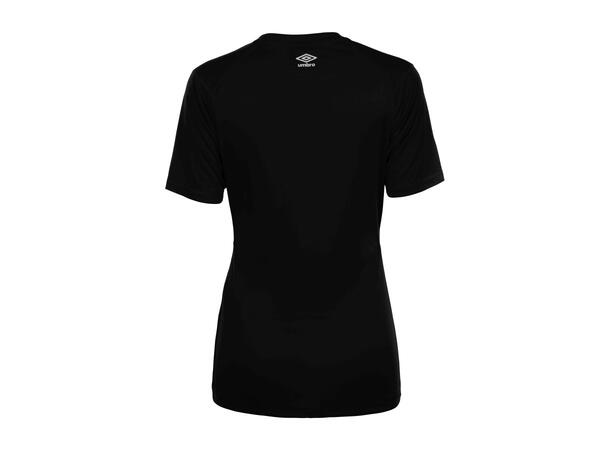 UMBRO Liga SS Jersey W Svart 34 Matchtröja kort ärm dam 