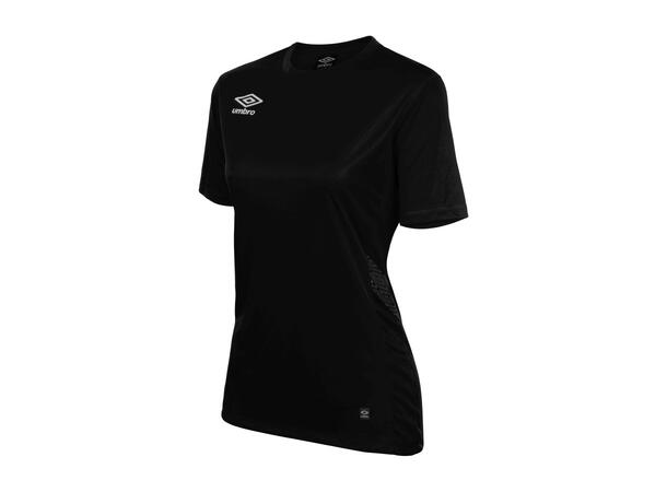 UMBRO Liga SS Jersey W Svart 34 Matchtröja kort ärm dam 