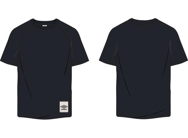 UMBRO RLXD Tee Svart M T-shirt med tryck 