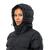 JW Frozen Palace Coat W Svart XL Jack Wolfskin fodrad kappa dam 