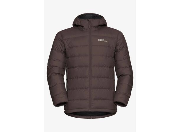 JW Ather Down Hoody M Olivgrön L Jack Wolfskin dunjacka herr 
