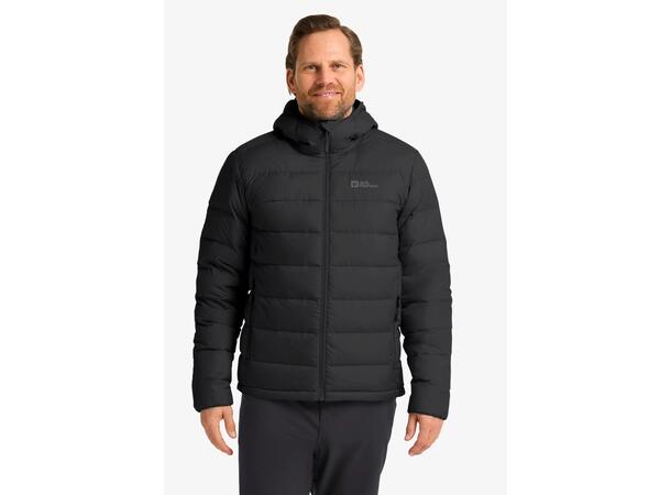 JW Ather Down Hoody M Svart M Jack Wolfskin dunjacka herr 