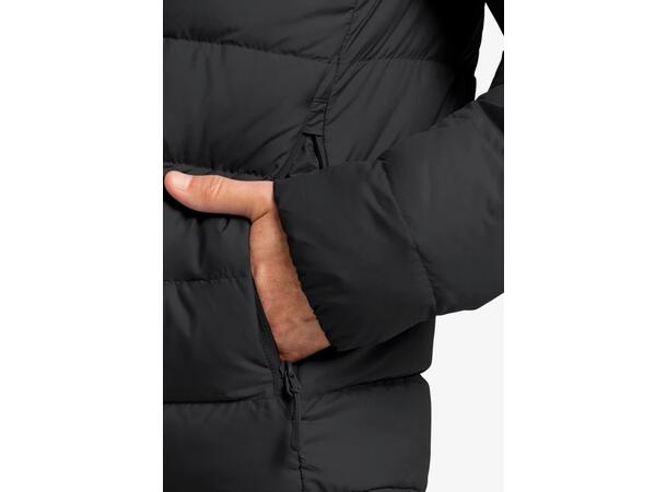 JW Ather Down Hoody M Svart M Jack Wolfskin dunjacka herr 