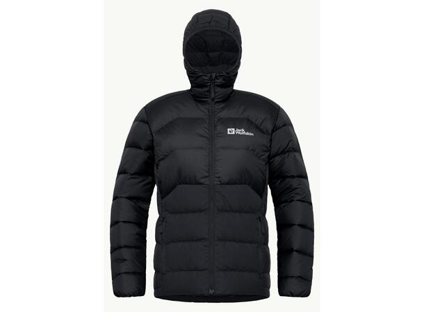 JW Ather Down Hoody W Svart L Jack Wolfskin dunjacka dam 