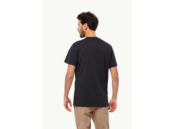 JW Brand Essential Tee M Svart M Jack Wolfskin t-shirt herr 