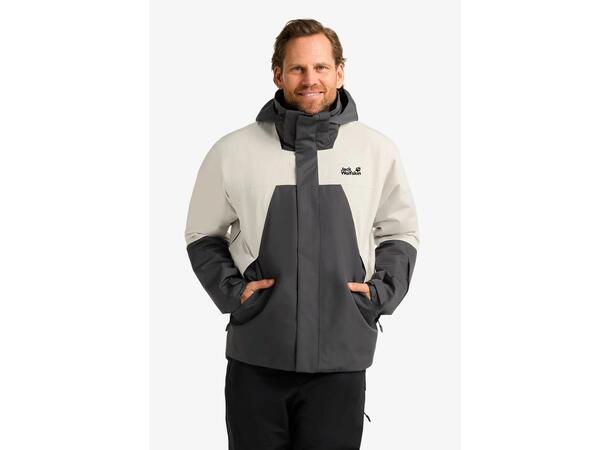 JW Flowline 2L Ins Jkt M Beige M Jack Wolfskin skidjacka herr 