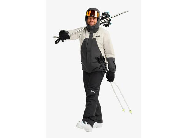 JW Flowline 2L Ins Jkt M Beige M Jack Wolfskin skidjacka herr 