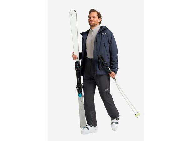 JW Flowline Pro 2L Ins Pant M Svart L Jack Wolfskin skidbyxor herr 