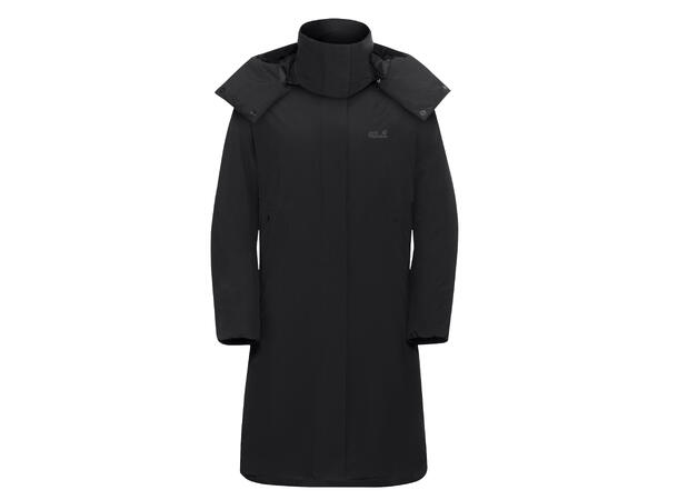 JW Frost Haven Coat W Svart M Jack Wolfskin vinterjacka dam 