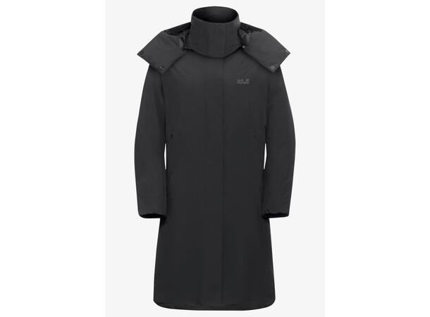 JW Frost Haven Coat W Svart M Jack Wolfskin Coat 