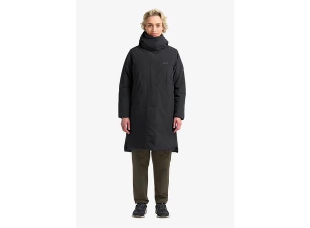 JW Frost Haven Coat W Svart M Jack Wolfskin Coat 