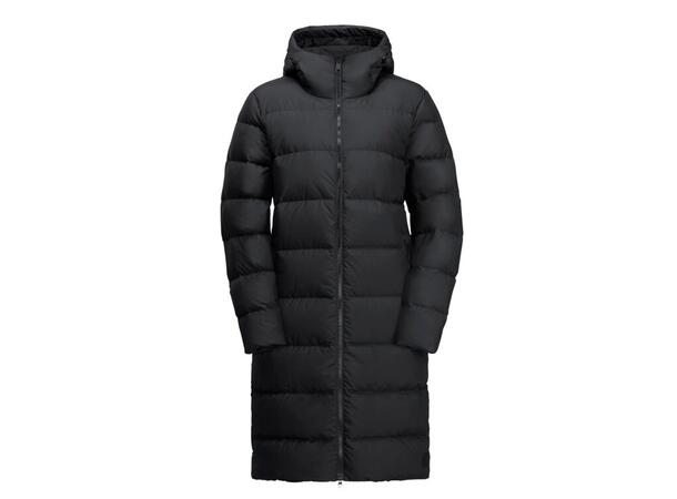 JW Frozen Palace Coat W Svart XL Jack Wolfskin fodrad kappa dam 