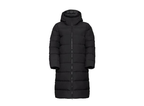 JW Frozen Palace Coat W Svart XL Jack Wolfskin fodrad kappa dam 