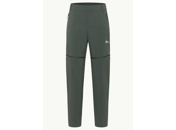JW Hikeout Zip Away Pants M Grön 50R Jack Wolfskin vandringsbyxor herr 