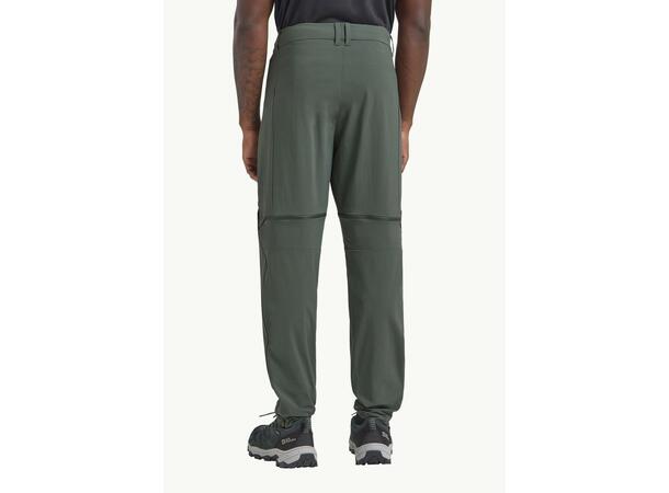 JW Hikeout Zip Away Pants M Grön 50R Jack Wolfskin vandringsbyxor herr 