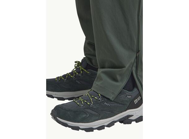 JW Hikeout Zip Away Pants M Grön 50R Jack Wolfskin vandringsbyxor herr 