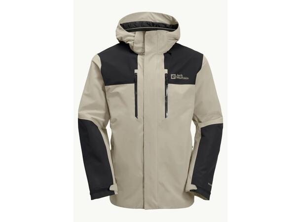 JW Jasper 2L Jkt M Beige S Jack Wolfskin regnjacka herr 