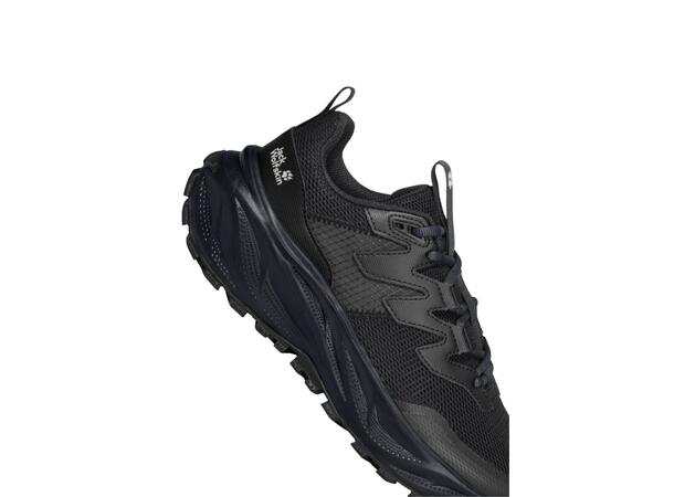 JW PS Trail Low W Svart 36 Jack Wolfskin hikingsko dam 