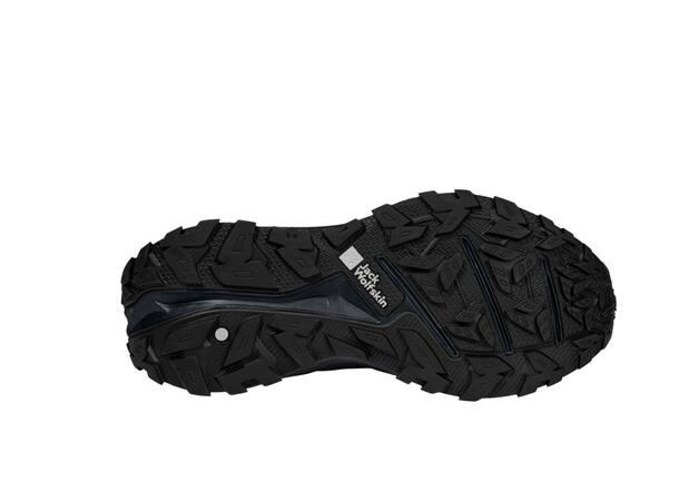 JW PS Trail Low W Svart 36 Jack Wolfskin hikingsko dam 