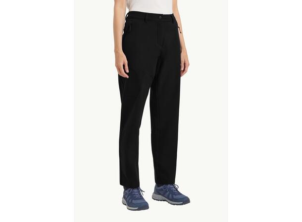 JW Pico Trail Pants W Svart 36R Jack Wolfskin vandringsbyxa dam 