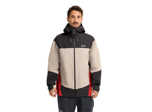 JW Rockpaw 3L Jkt M Beige S Jack Wolfskin skaljacka herr 