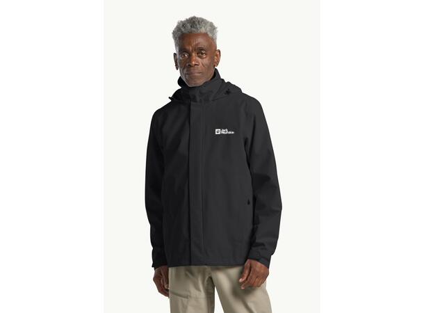 JW Trailtime 2L Jkt M Svart L Jack Wolfskin skaljacka herr 