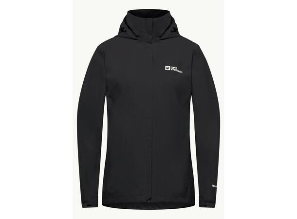 JW Trailtime 2L Jkt W Svart M Jack Wolfskin skaljacka dam 