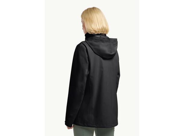 JW Trailtime 2L Jkt W Svart M Jack Wolfskin skaljacka dam 