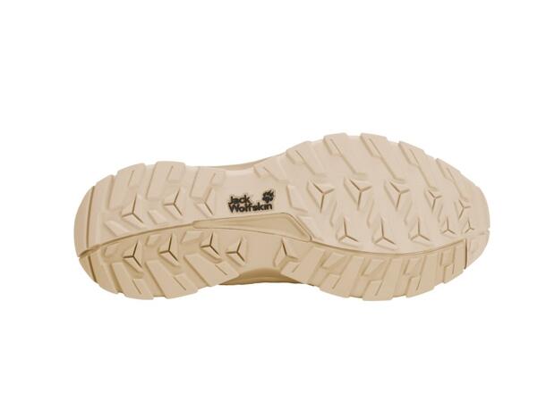 JW Wild Hike Texapore Low M Beige 41 Jack Wolfskin hikingsko herr 