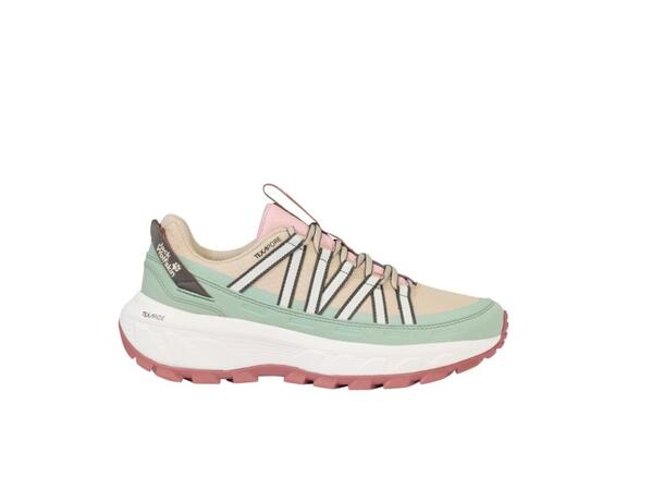 JW Wild Hike Texapore Low W Beige 36 Jack Wolfskin hikingsko dam 