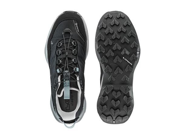 LOWA MADDOX PRO GTX LO SL WS Svart 5,5 Vandringssko med snabbsnörning dam 