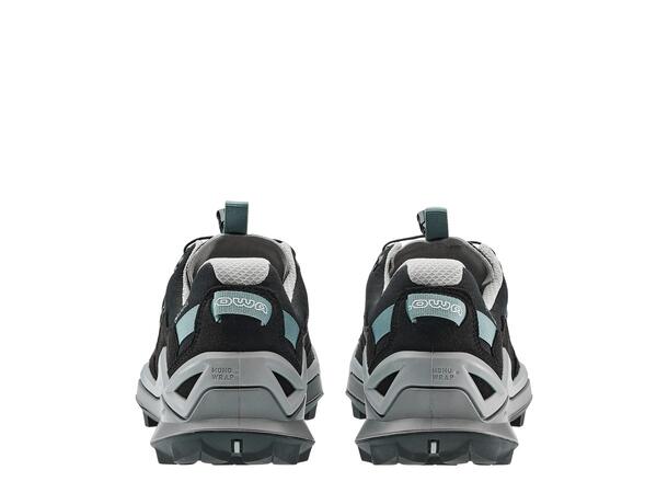 LOWA MADDOX PRO GTX LO SL WS Svart 5,5 Vandringssko med snabbsnörning dam 