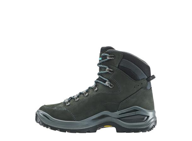 LOWA RENEGADE EVO GTX MID WS W Grå 4 Vandringskänga med bred läst dam 