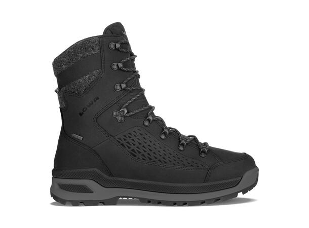 LOWA RENEGADE EVO ICE GTX Svart 8 Varm vinterkänga med Gore-Tex 