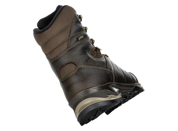 LOWA YUKON ICE II GTX WS Mörkbrun 5 Varm vinterkänga dam med Gore-Tex 